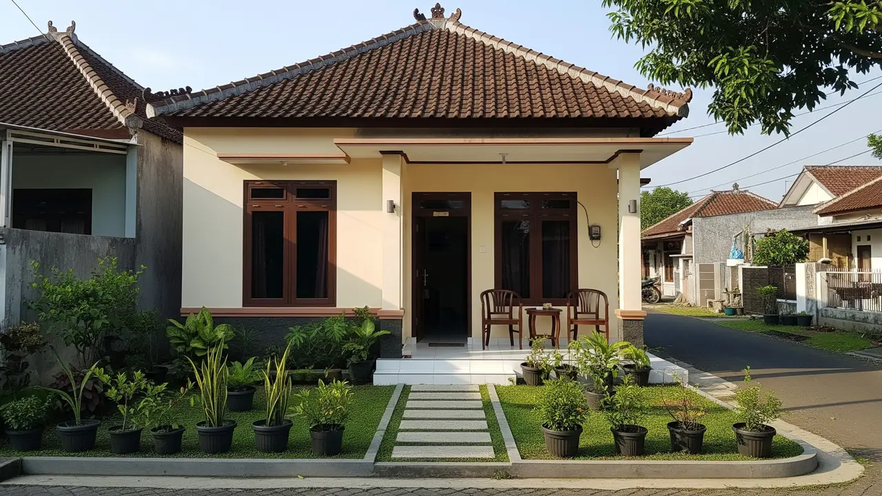 Desain Rumah Sederhana Tapi Terlihat Elegan