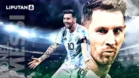 Banner Lionel Messi (Liputan6.com/Abdillah)