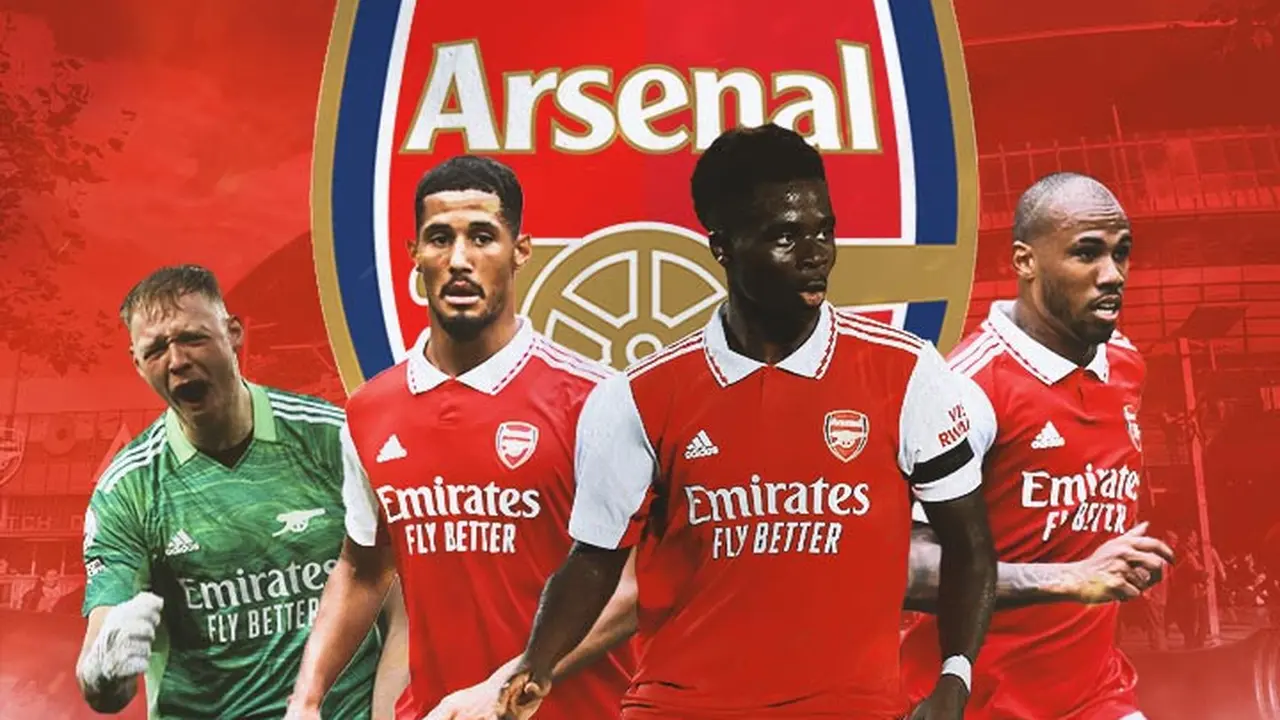 Arsenal - Aaron Ramsdale, William Saliba, Bukayo Saka, Gabriel Magalhaes