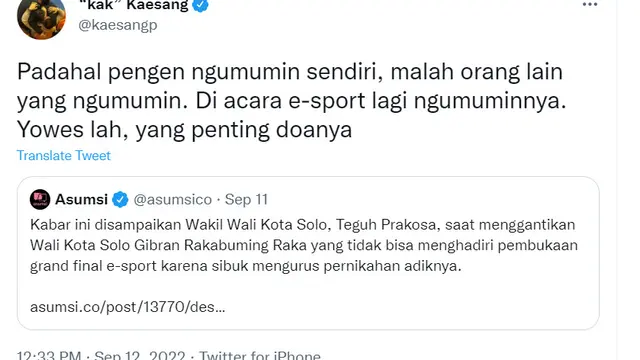 Kaesang Pangarep