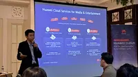 Huawei Cloud bantu tingkatkan produktivitas dalam industri media dan hiburan dengan merangkul Cloud Native dan keamanan layanan. (Liputan6.com/Dinda Charmelita Trias Maharani