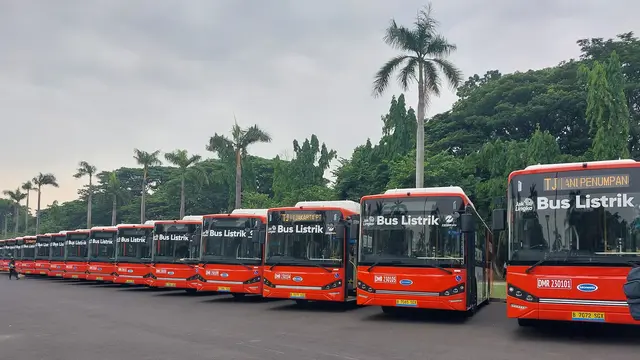 Bus listrik Damri