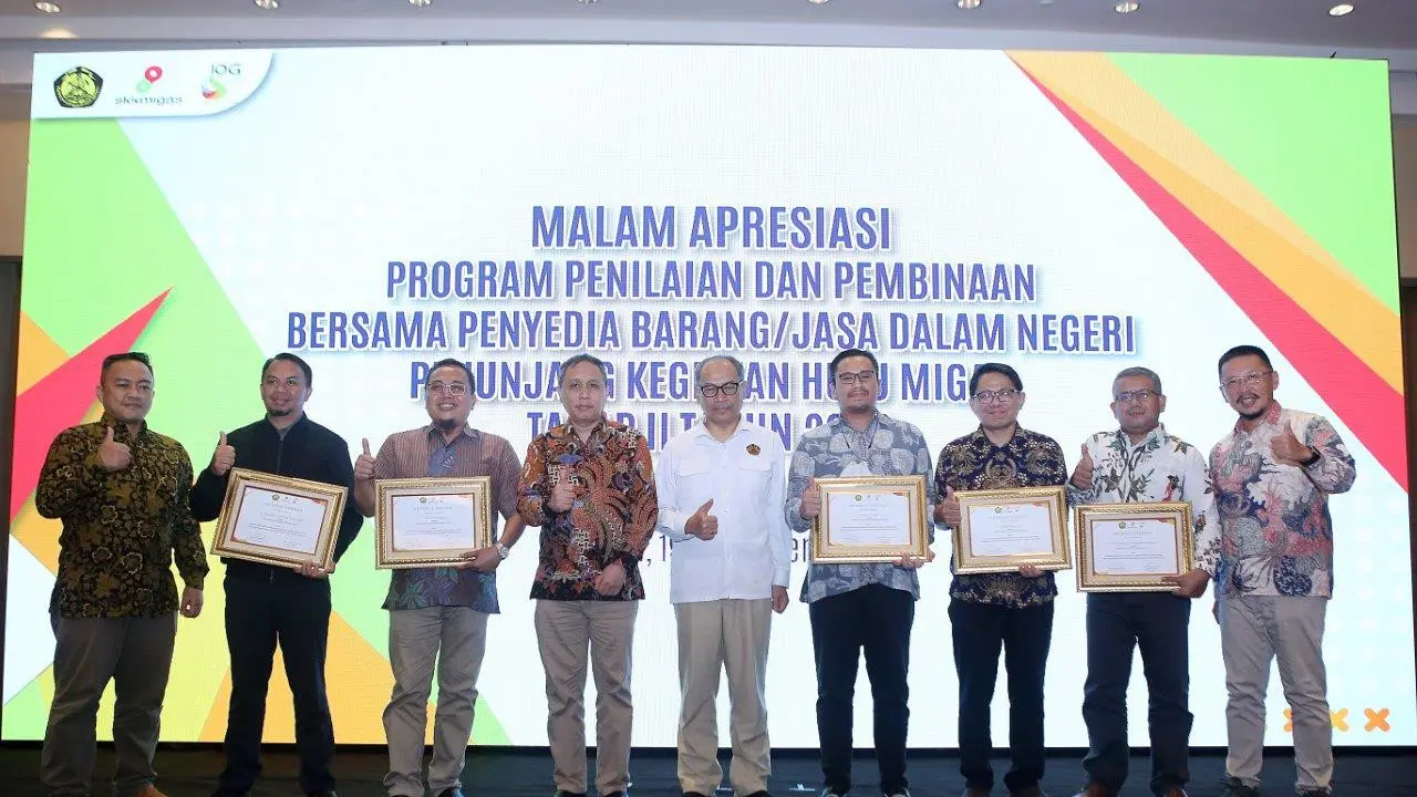SKK Migas telah merampungkan penilaian terhadap 35 pabrikan lokal.