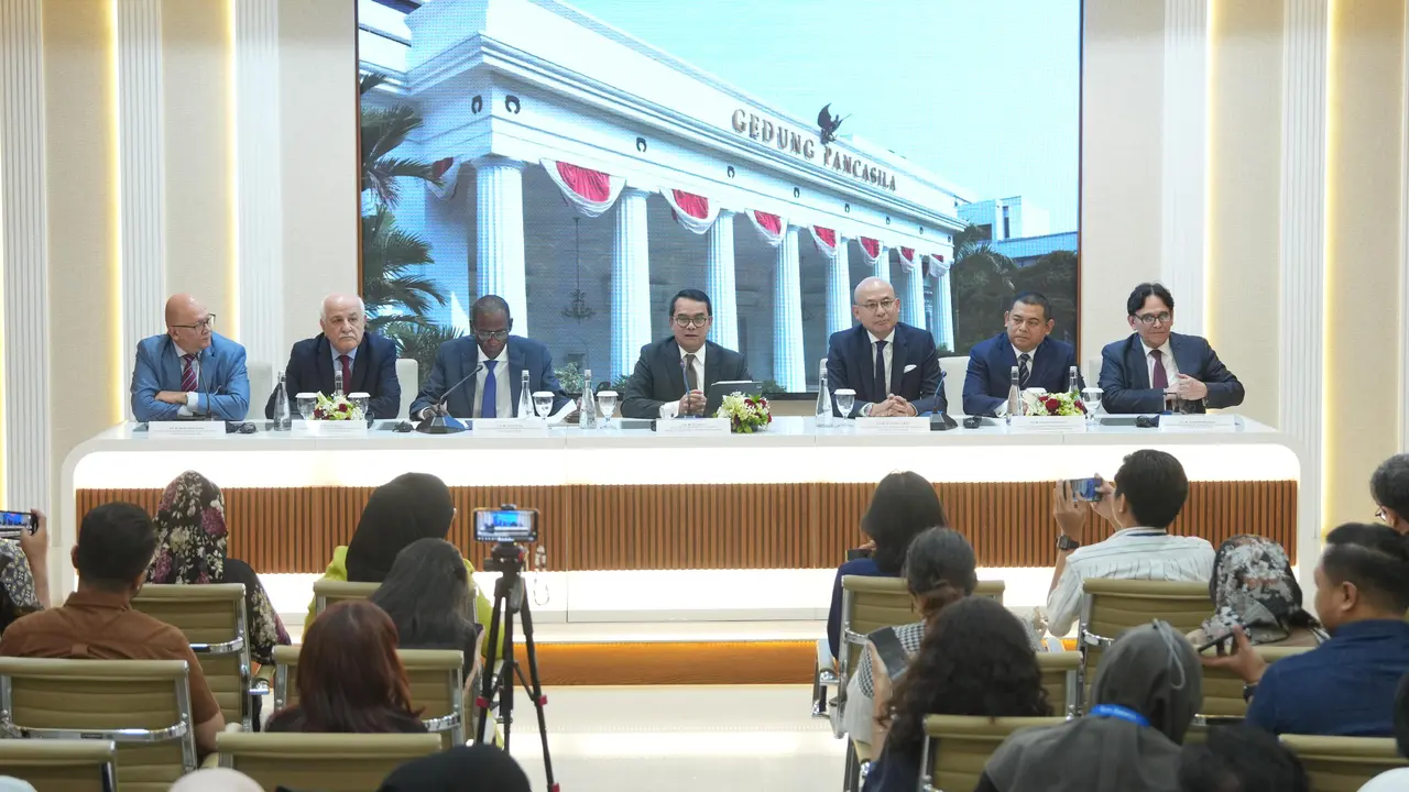 Indonesia jadi tuan rumah kunjungan Delegasi Biro Komite Palestina PBB (Committee on the Exercise of the Inalienable Rights of the Palestinian People / CEIRPP). (Kemlu RI)