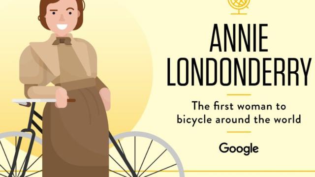Annie Londonderry, perempuan pertama yang bersepeda keliling dunia