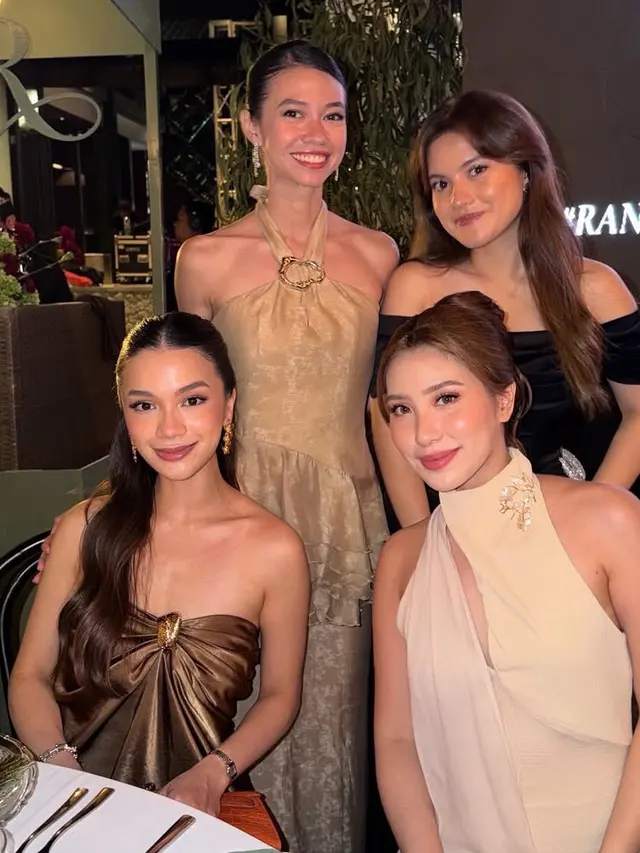 Yuki Kato kondangan Pernikahan Ranty Maria dan Rayn Wijaya. [@alexandraleonardo]