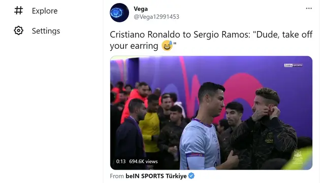 Cristiano Ronaldo dan Sergio Ramos