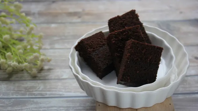brownies kukus lembut