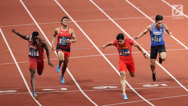 Lalu Muhammad Zohri Finis di Urutan Ketujuh