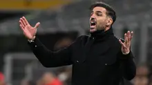 Pelatih Como, Cesc Fabregas pada laga kontra AC Milan di ajang Liga Italia 2025/2026. (Piero CRUCIATTI / AFP)