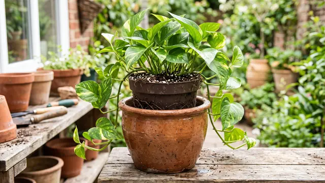 Trik Bungkus Pot Ganda (Double Potting) untuk Cuaca Sangat Panas