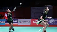 Ganda campuran Indonesia Hafiz Faizal / Gloria Emanuelle Widjaja lolos ke babak kedua Malaysia Masters 2020 di Axiata Arena, Kuala Lumpur, Malaysia, Rabu (8/1/2020). (foto: PBSI)