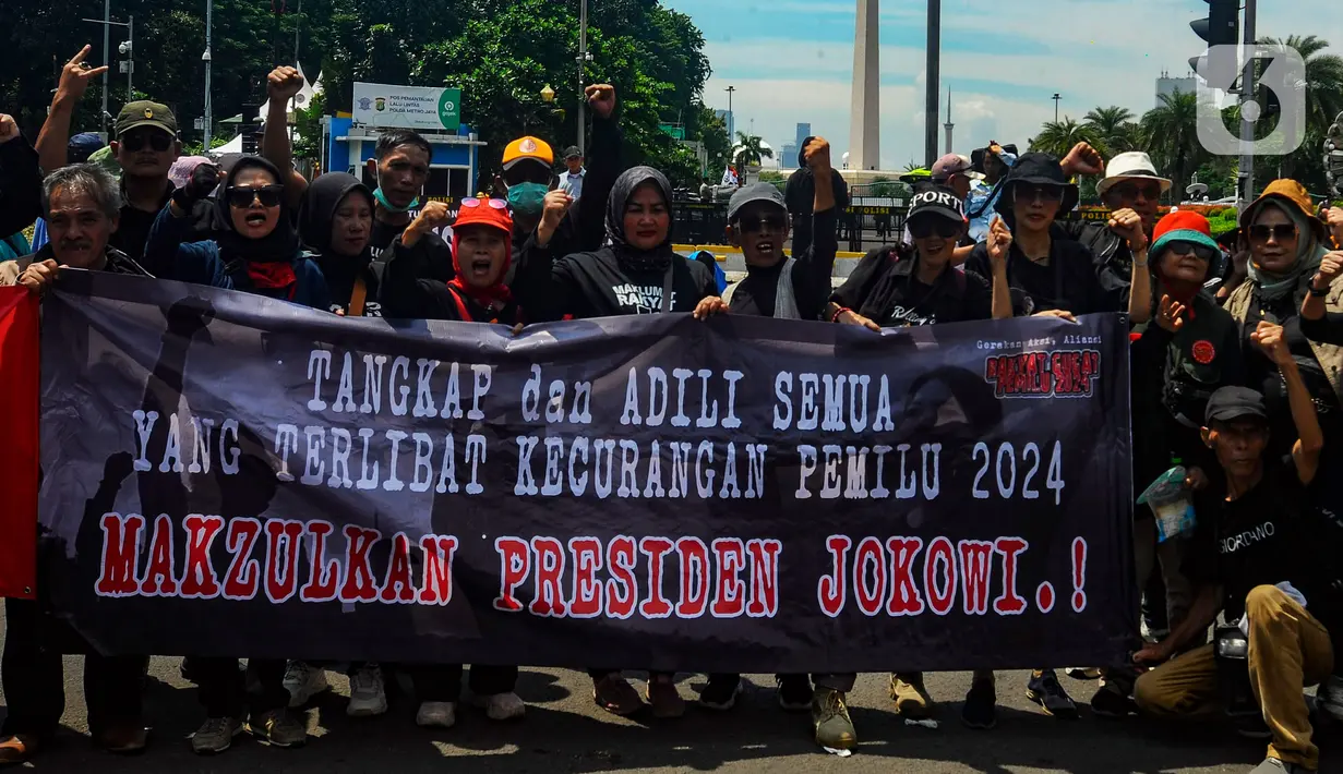 Sebagai informasi, MK menggelar sidang putusan sengketa atau Perselisihan Hasil Pemilihan Umum (PHPU) Pilpres 2024 pada Senin (22/4/2024) pagi ini. (merdeka.com/Arie Basuki)