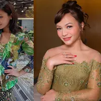 Amel Carla makin percaya diri dengan tubuhnya yang makin ramping. Terutama saat kenakan kebaya saat wisuda, belanja, hingga jadi bridesmaid. (@amelcarla)