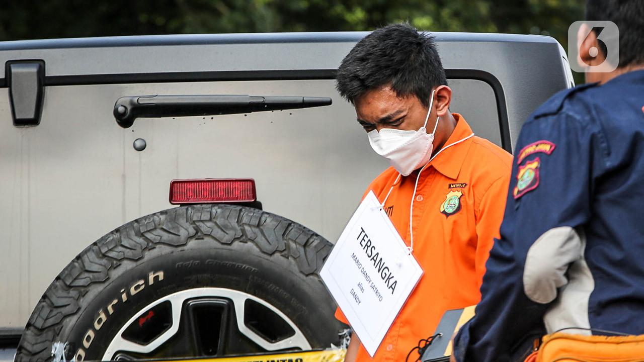 Mario Dandy dan Shane Lukas Peragakan 23 Adegan Rekonstruksi Penganiayaan David Ozora