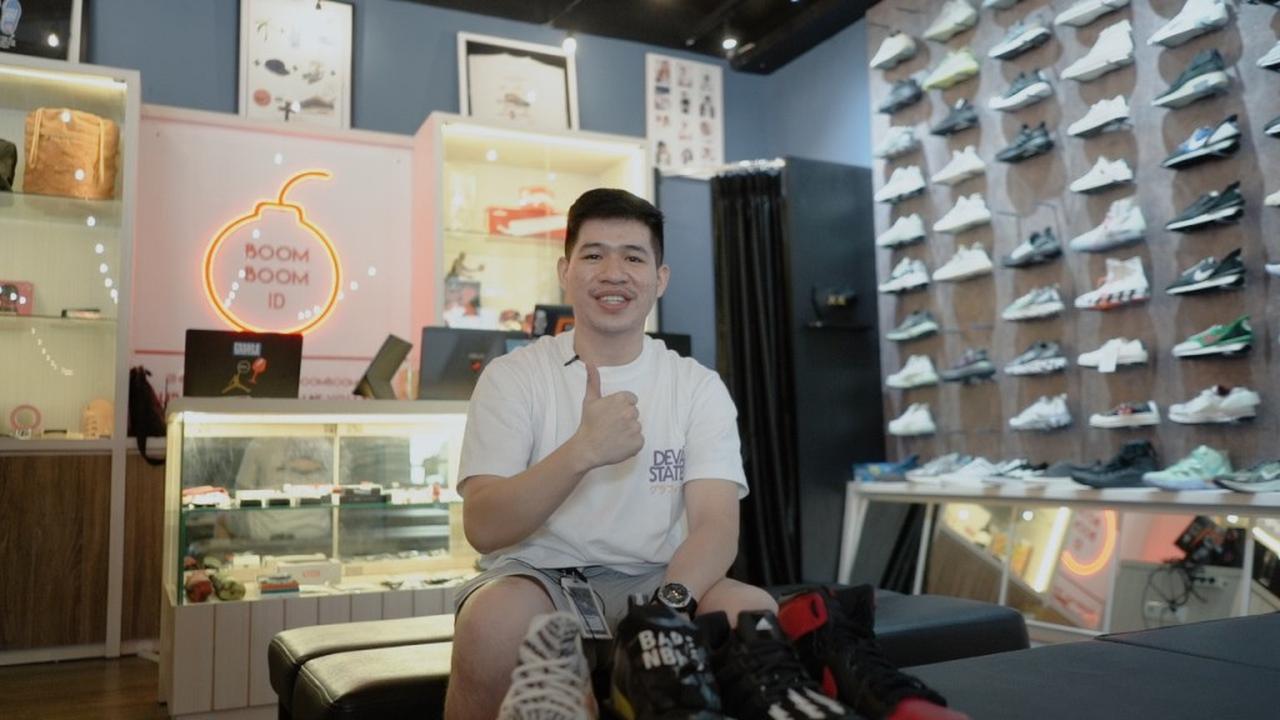 Reynard Gozali Sukses Bangun Bisnis Sneakers Langganan para Influencer dan Youtubers