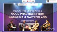 Badan Pengembangan Sumber Daya Manusia Industri (BPSDMI) Kementerian Perindustrian (Kemenperin) berkolaborasi dengan Skills for Competitiveness (S4C) dan SwissContact menyelenggarakan diskusi ‘Industry-Driven VET Good Practices from Indonesia & Switzerland’ pada Kamis (24/11).