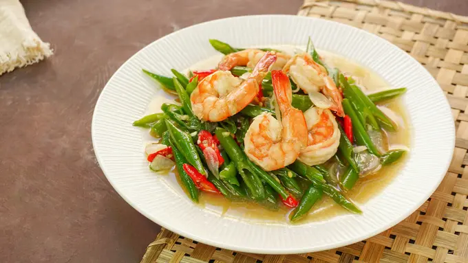 tumis udang