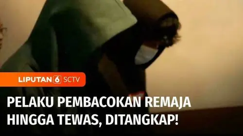 VIDEO: Dua Pelaku Pembacokan Remaja hingga Tewas Berhasil Ditangkap