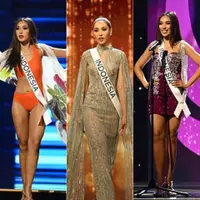 Busana Laksmi DeNeefe saat Penjurian Sebelum Final Miss Universe 2022