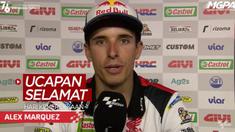 Berita video Alex Marquez dan 2 pembalap MotoGP mengucapkan selamat Hari Kemerdekaan ke-76 Indonesia.