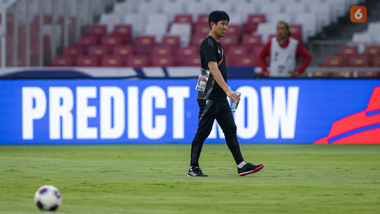 Foto: Vibes-nya Serasa Pertandingan di Piala Dunia, Begini Suasana Latihan Resmi Timnas Jepang