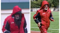 Pria pensiunan asal Rusia ini baru saja pecahkan rekor dunia, di mana berat badannya turun drastis saat mengikuti lomba selama 2,5 jam. Sumber: odditycentral