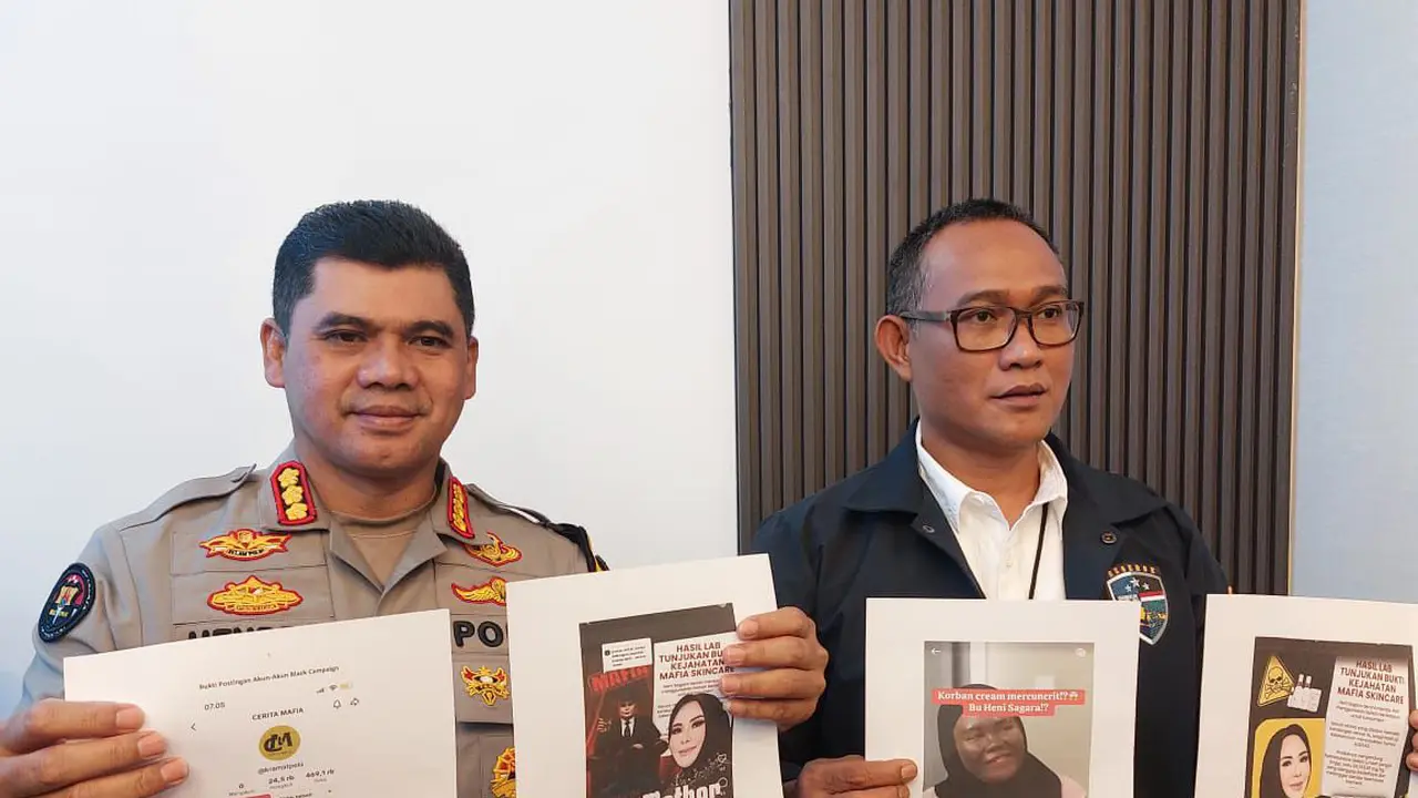 Polda Jabar Ungkap Jaringan Buzzer Diduga Penyerang Produk Skincare Heni Sagara