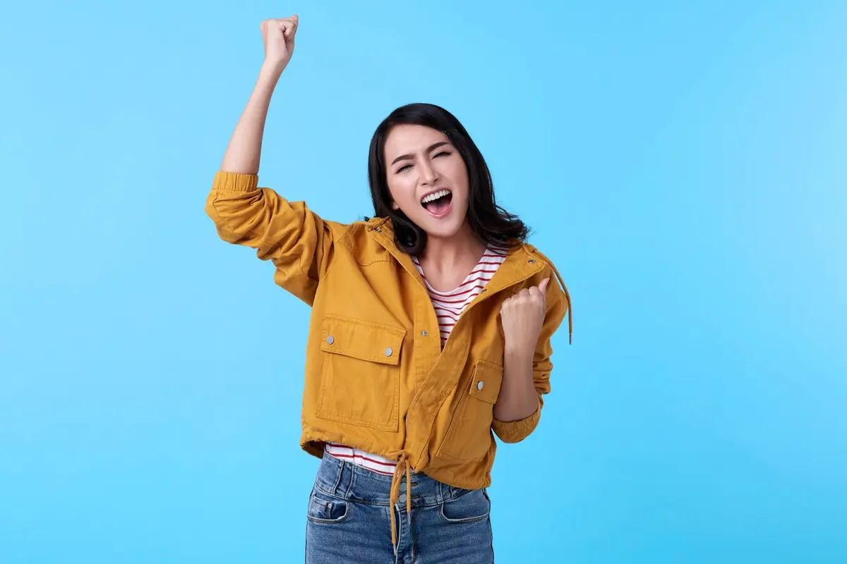 Ilustrasi semangat, motivasi, inspirasi, kuat, diri sendiri