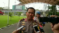 Kapolda Sumsel Irjen Pol Zulkarnain Adinegara menegaskan tidak ada warga Sumsel yang ikut dalam aksi terorisme di Indonesia (Liputan6.com / Nefri Inge)