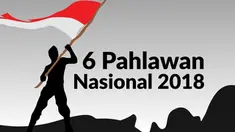 Tahun ini, ada 6 tokoh mendapat gelar pahlawan nasional.