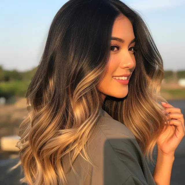 9 Model Rambut Pirang Highlight untuk Rambut Hitam, Ciptakan Tampilan Dramatis