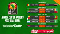 Jadwal Live Streaming Kualifikasi Piala Afrika 2023 di Vidio Pekan Ini, 15-21 Juni 2023. (Sumber : dok. vidio.com)