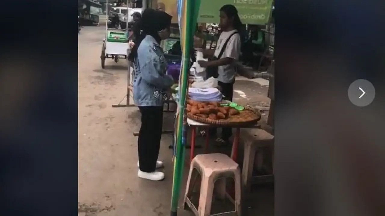 Kondisi warung Odading Mang Oleh