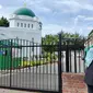 Penampakan Al Fazl Mosque dari luar. Merupakan masjid tertua di London, ibu kota Inggris (Liputan6.com/Elin Yunitas Kristanti)