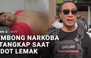 Gembong Narkoba Ditangkap saat Sedot Lemak