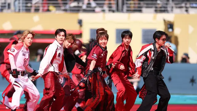 BTS Tampil Membara di FIFA World Cup 2026 Halftime Show, Seragam Merah Putih Hitam Jadi Sorotan