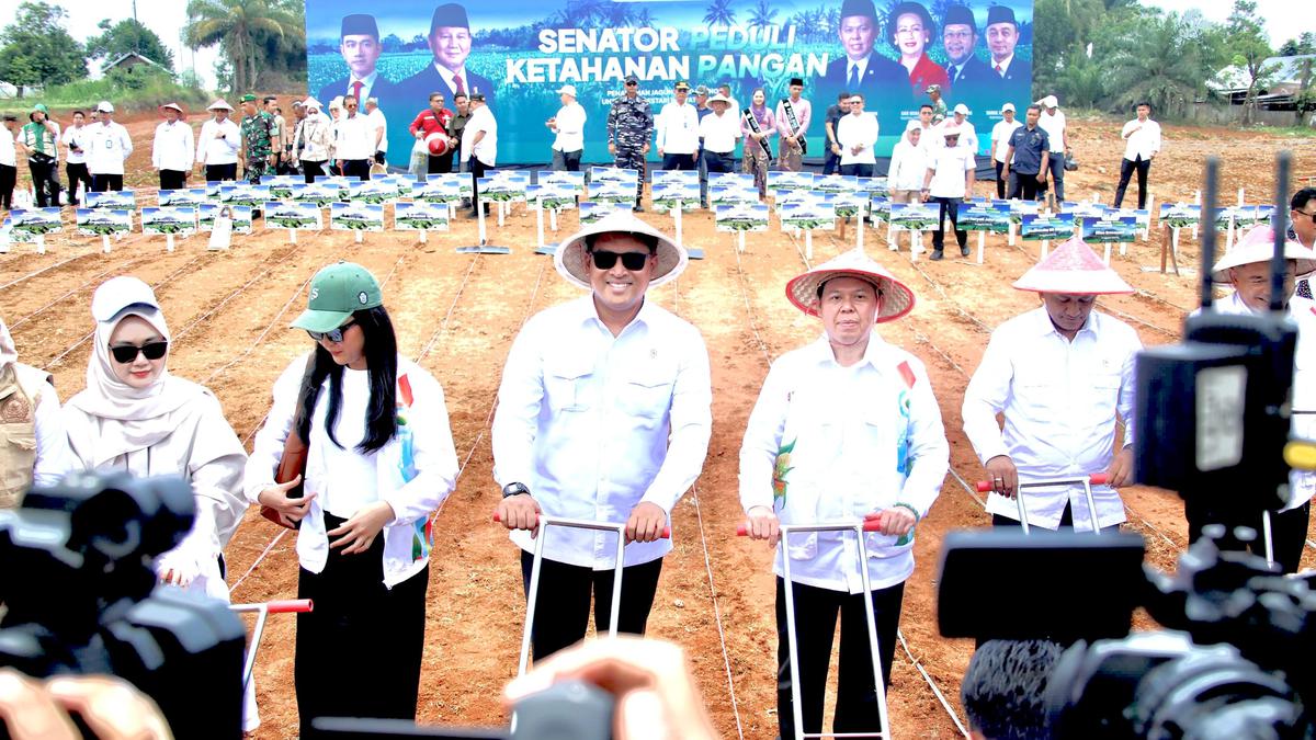 Demi Kedaulatan Pangan Nasional, Sudaryono Kawal Sinergi Kementan dan DPD RI dari Bumi Bengkulu