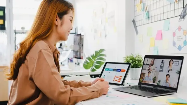 Ilustrasi webinar