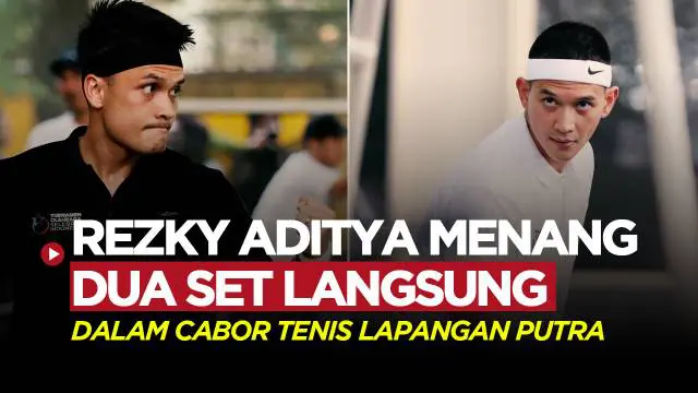 Berita video, aktor Rezky Aditya berhasil kalahkan Randy Pangalila di pertandingan tenis dalam ajang Turnamen Olahraga Selebriti Indonesia, Sabtu (29/7/2023).
