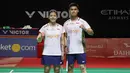 Di babak 16 besar, Jafar Hidayatullah/Felisha Pasaribu bakal menghadapi pasangan lain asal Indonesia, Dejan Ferdinansyah/Bernadine Wardana. Tampak daam foto, pebulu tangkis ganda campuran Indonesia, Jafar Hidayatullah/Felisha Pasaribu saat bertanding melawan Kristoffer Kolding/Mette Werge (Denmark) di babak 32 besar Indonesia Masters 2026 di Istora Gelora Bung Karno, Senayan, Jakarta, Rabu (21/1/2026) siang. (Bola.com/Abdul Aziz)