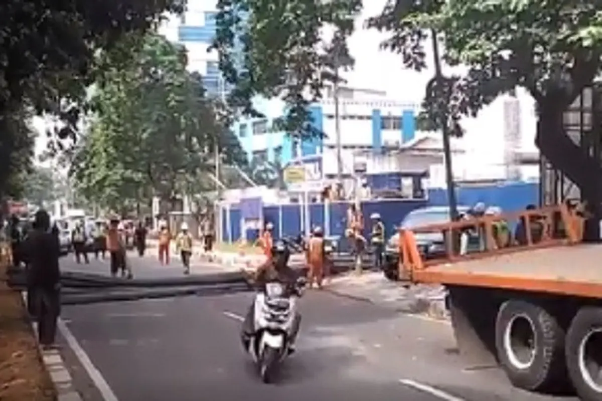 Kemacetan di Jalan TB Simatupang