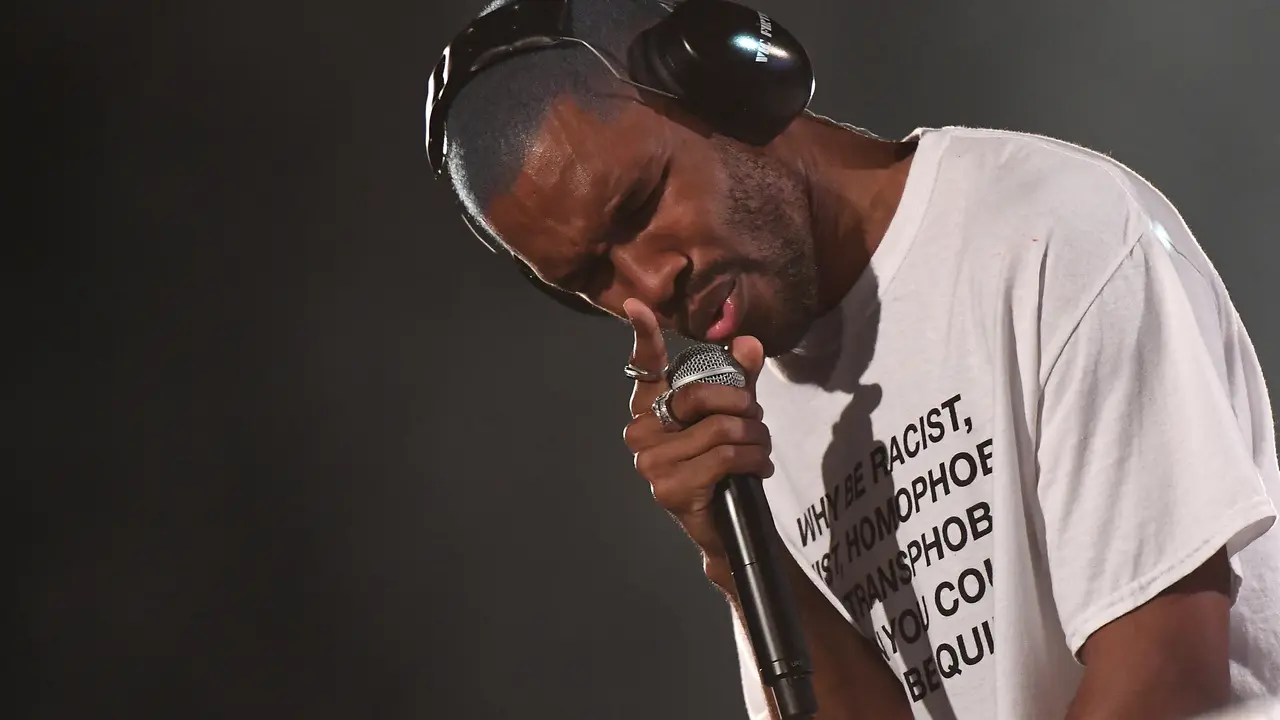Frank Ocean di Panorama Music Festival 2017. (ANGELA WEISS / AFP )