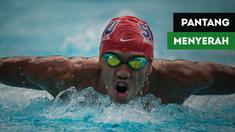 Video singkat mengenai atlet renang Triady Fauzi yang menyampaikan kata-kata pantang menyerah.