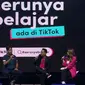 Kreator konten Urrofi dalam Main Event #SerunyaBelajar Ada di TikTok (TikTok LIVE Indonesia)