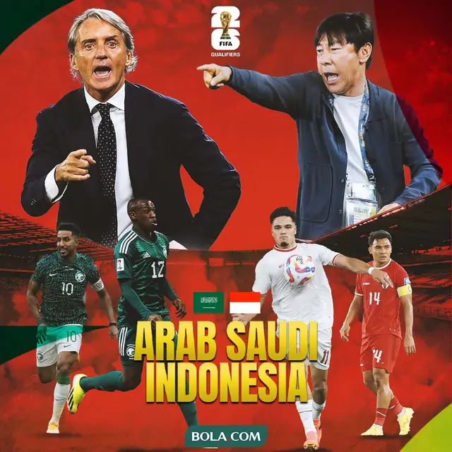 Kualifikasi Piala Dunia 2026 - Arab Saudi Vs Timnas Indonesia - Duel Antarlini