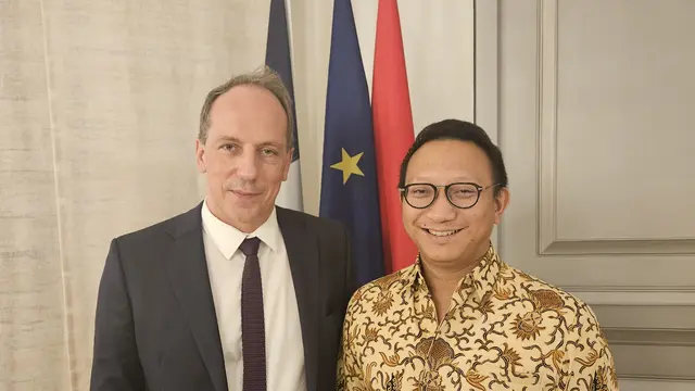 Ketua PP Pordasi bersama Duta Besar Prancis