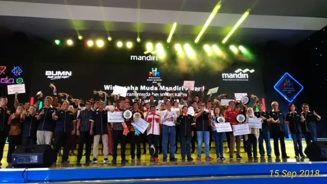 Bank Mandiri melalui ajang Wirausaha Muda Mandiri ciptakan ribuan pengusaha-pengusaha baru.