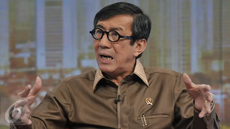 Menteri Hukum dan HAM Yasonna Laoly 