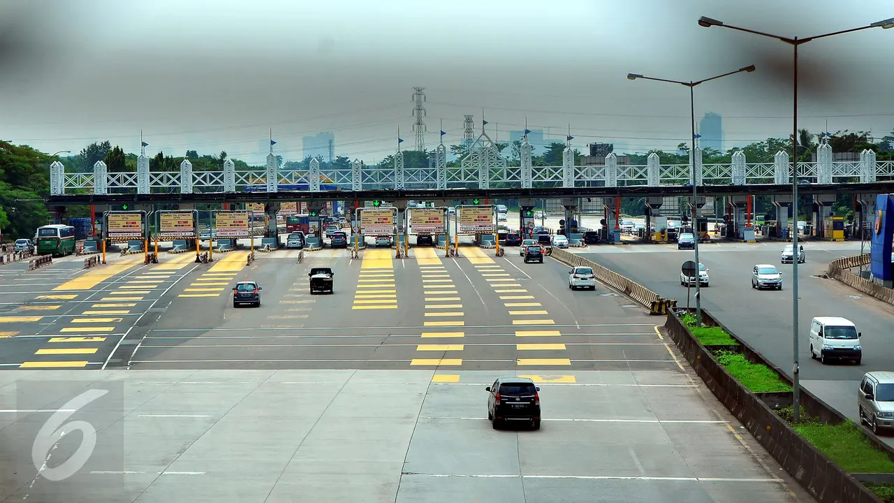 Libur Paskah, Ruas Tol Ululjami-Serpong Ramai Lancar